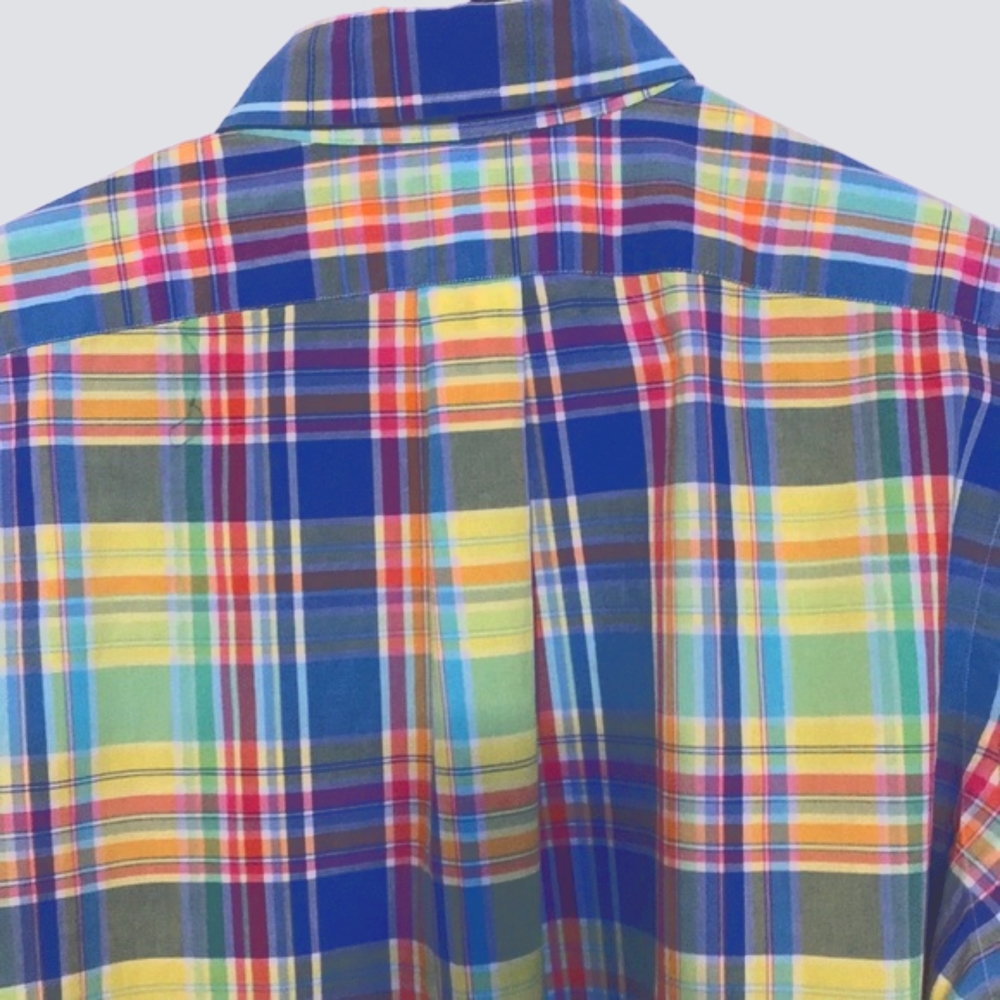 M/M casual long sleeve plaid shirt by polo Ralph Lauren🔥.
